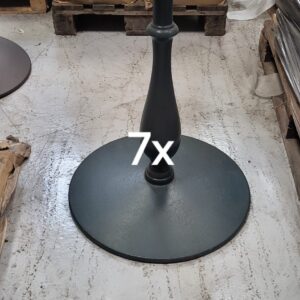 Pedrali Liberty 4210 Dining Bases Dark Blue x7 / Brown x1 / White x1 / Dark Grey x1 550mm footprint 730mm high "Final reduction £99.00 ea"