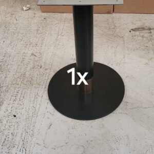 Forti Giorgio Black Bases with Brass Trim (top quality for larger top sizes) brass cap feature