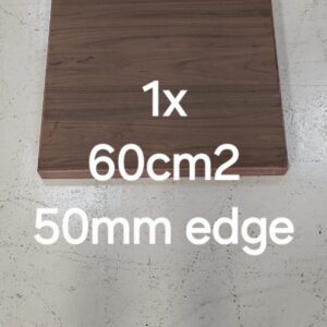 Brown 600 x 600mm 50mm edge table top