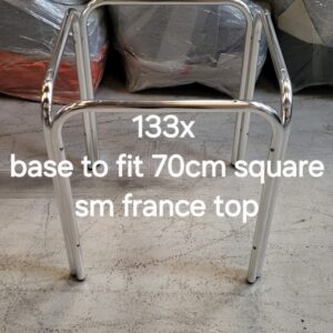 Joel Aluminium Bases stacking 700 x 700mm