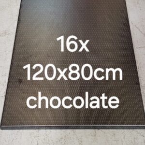 Plateaux Chocolate 1200 x 800mm "final clearance £30.00 ea" only 4 remaining