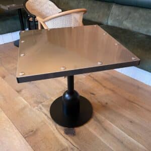 METAL TOP TABLE tops 800X800 "FINAL REDUCTION"