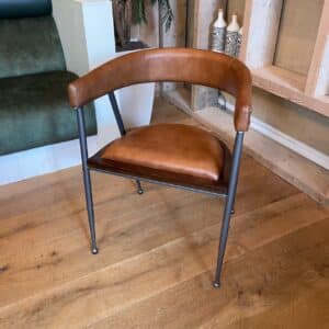 SAMPLE LEATHER CHAIR, £50 x 1 In Stock