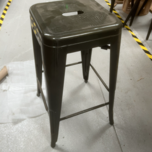 BLACK STOOL, £14 X7, SHOWROOM CLEARANCE