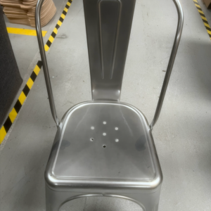 V3DC-Tolix Chairs, Silver Tone, £15 x1 In Stock